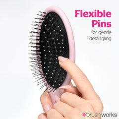 Brushworks Flexi Oval Detangling Hair Brush