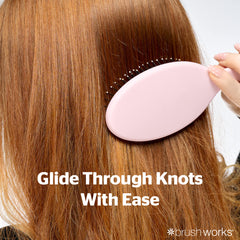 Brushworks Flexi Oval Detangling Hair Brush