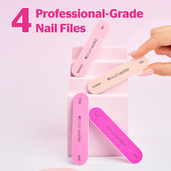 Brushworks Travel Manicure File Set