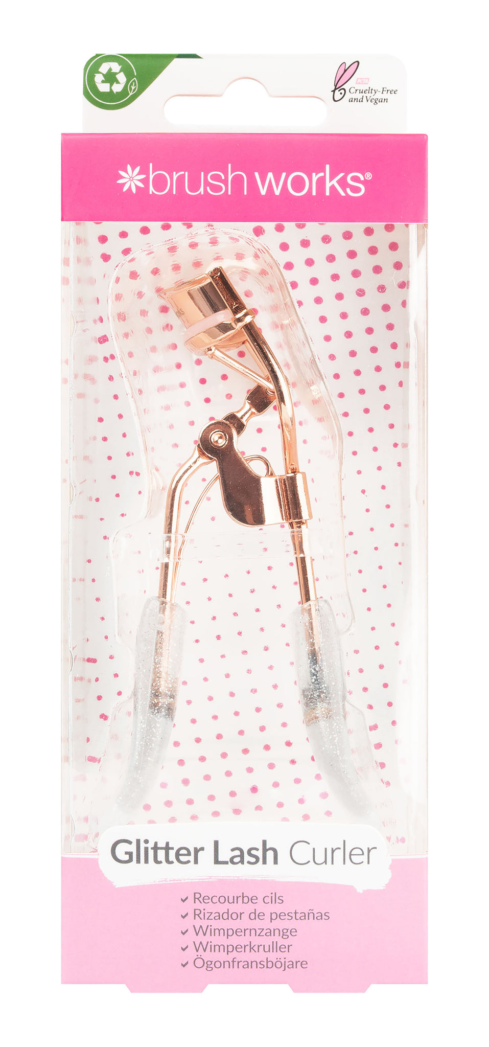 Brushworks Eyelash Curler Pink Karisma Cosmetics