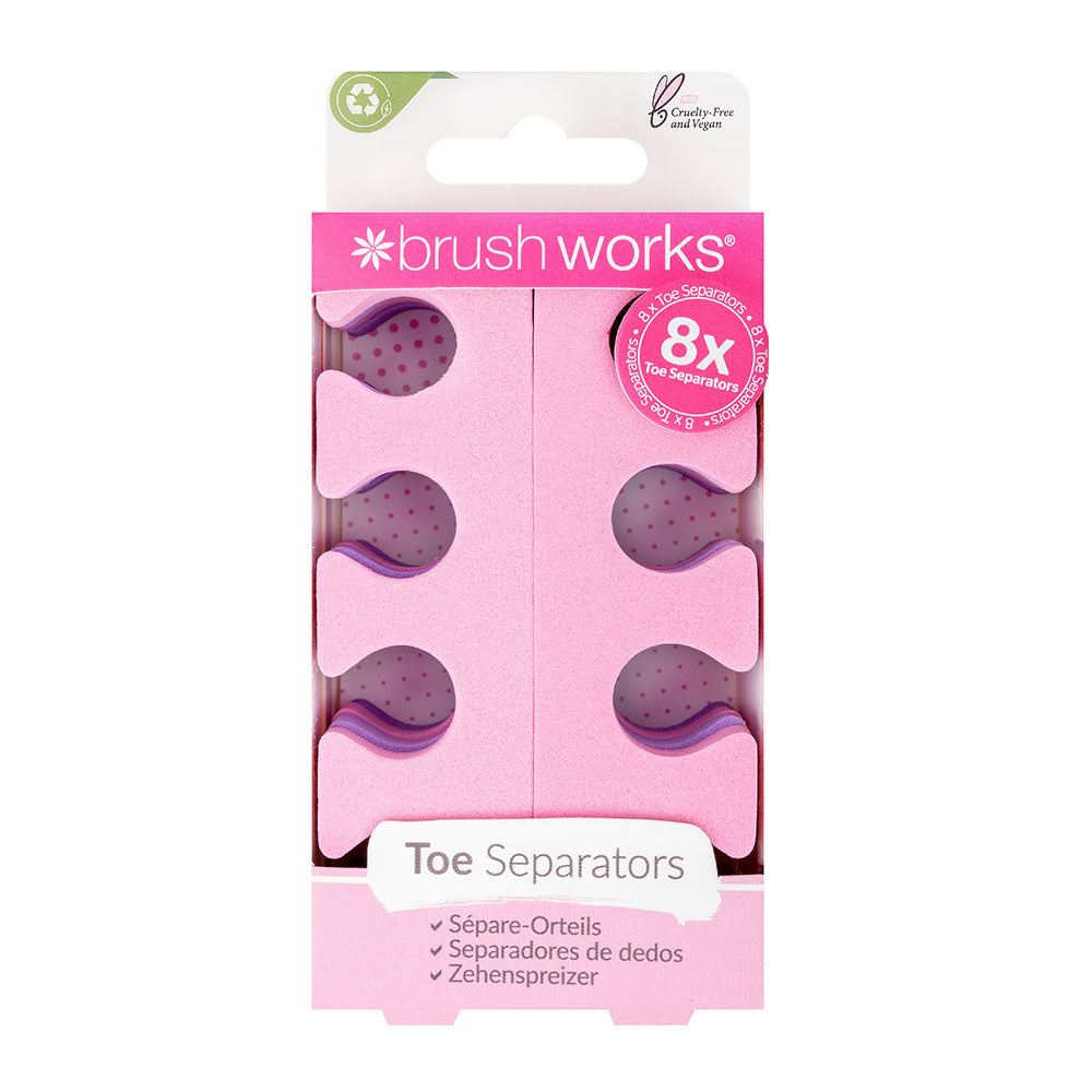Brushworks Toe Separators 4 Pairs Brushworks Toe Separators 4 Pairs