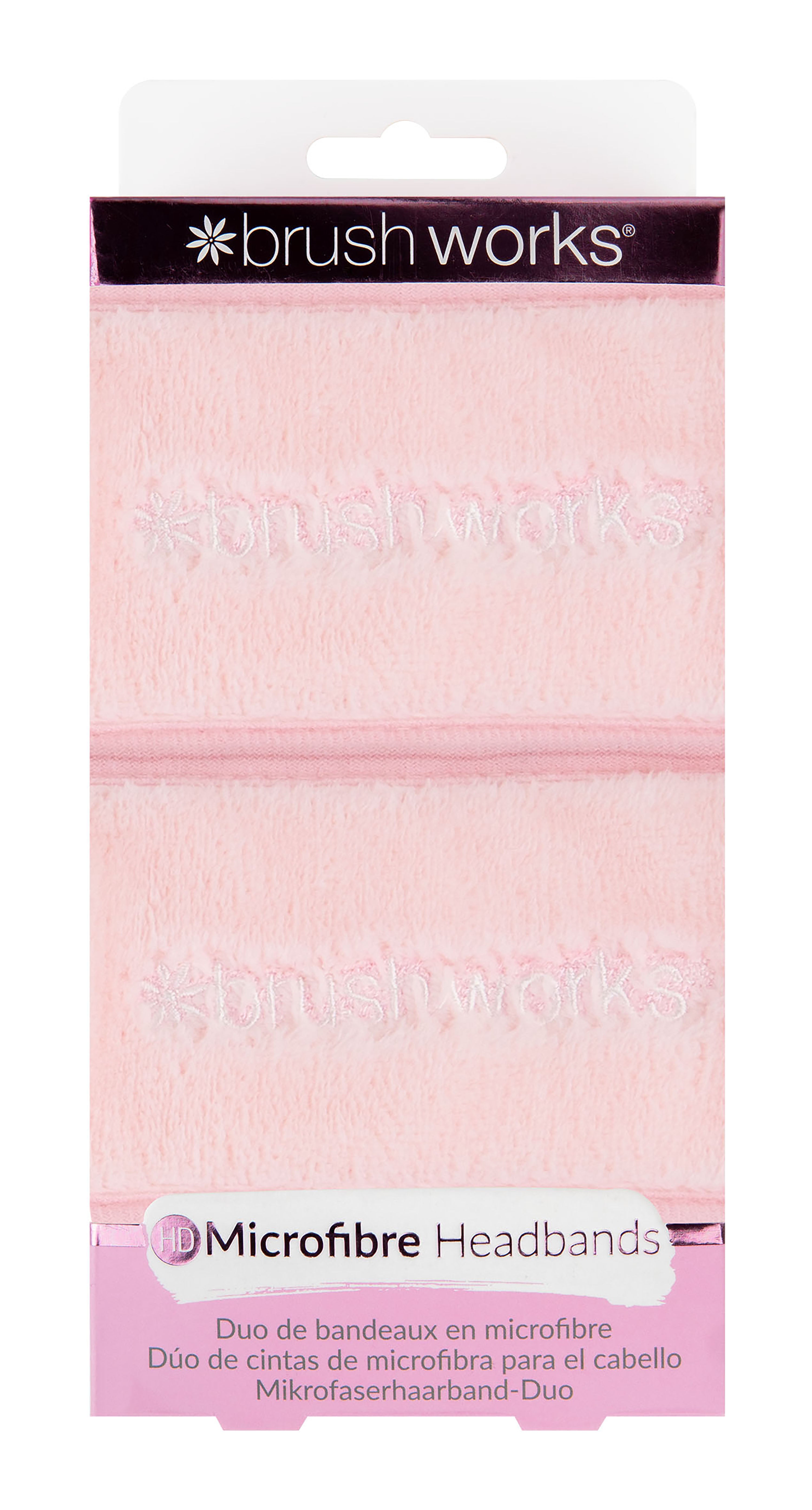 Brushworks Microfibre Headband Duo Brushworks Microfibre Headband Duo