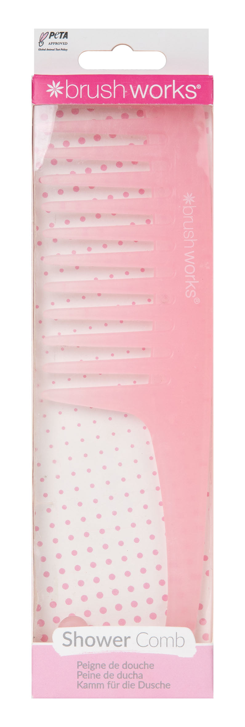 Brushworks Shower Comb