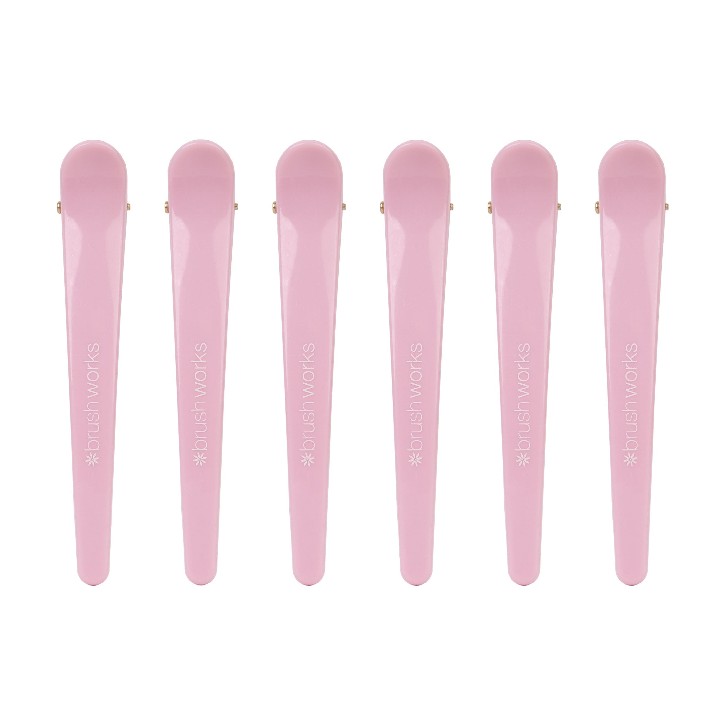 Brushworks Sectioning Clips (Pack of 6) Brushworks Sectioning Clips (Pack of 6)
