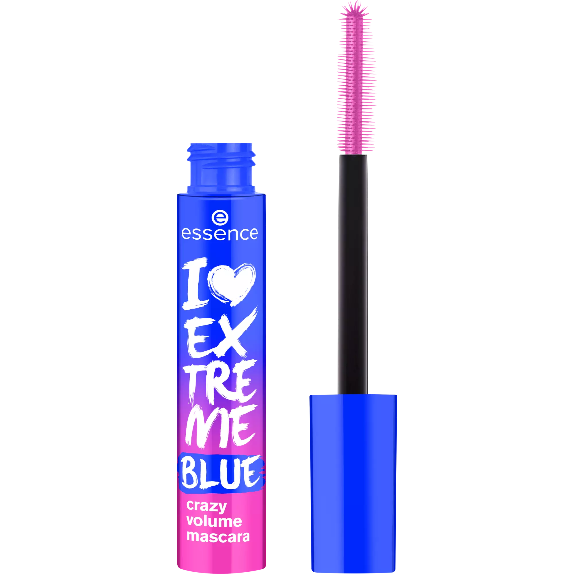Essence I LOVE EXTREME BLUE crazy volume mascara Essence I LOVE EXTREME BLUE crazy volume mascara