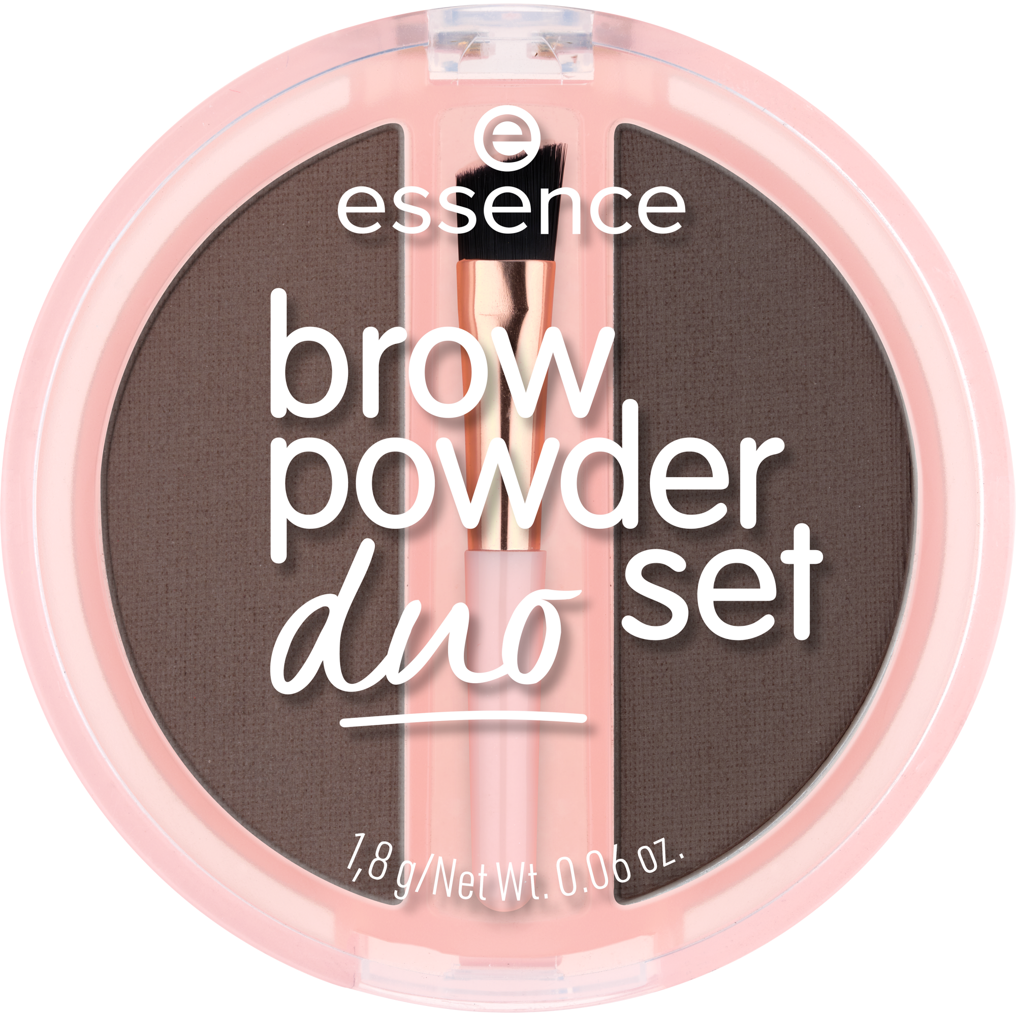 Essence Brow Powder Duo Set 03 Dark Essence Brow Powder Duo Set 03 Dark