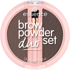 Essence Brow Powder Duo Set 03 Dark