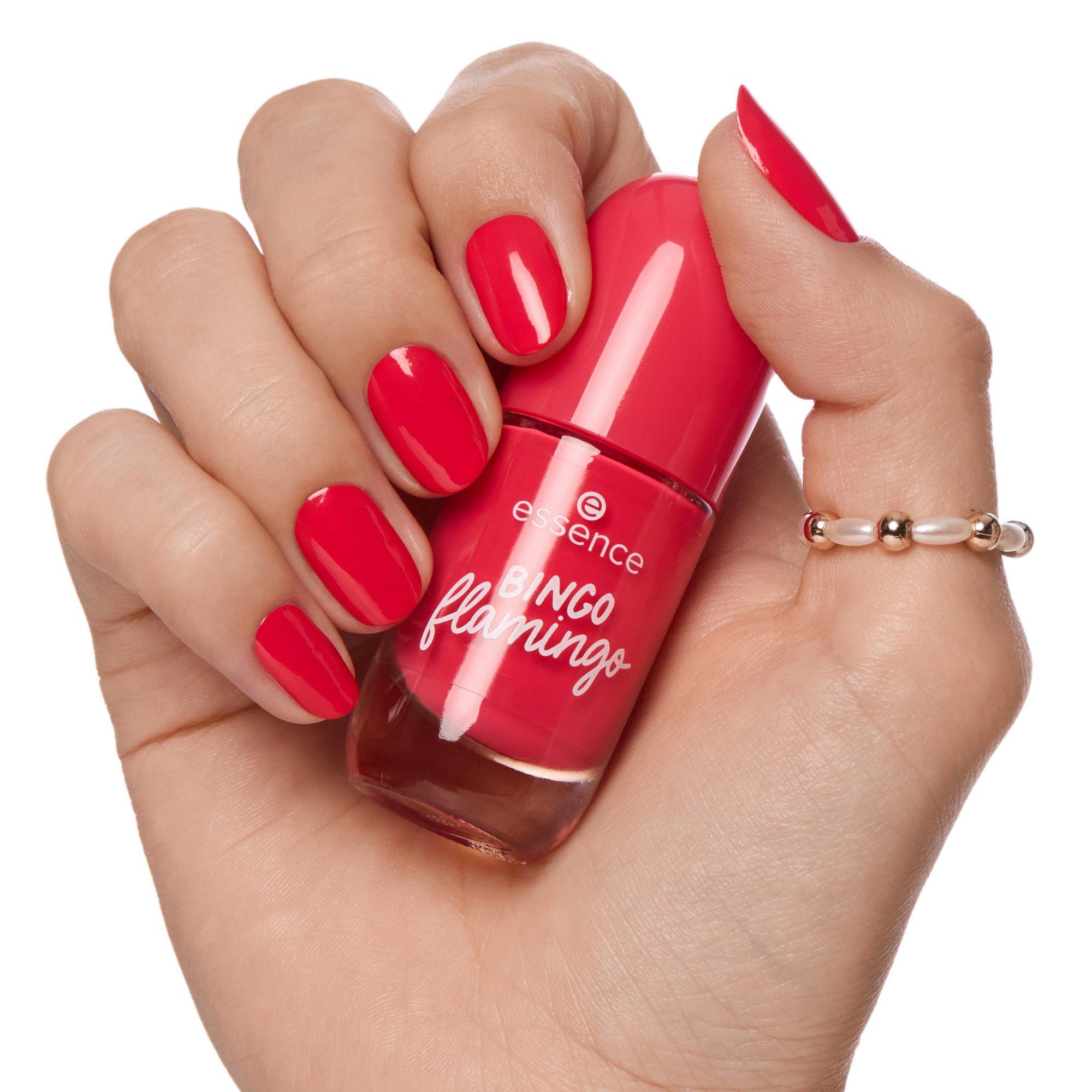 Essence Gel Nail Colour 13 BINGO flamingo Essence Gel Nail Colour 13 BINGO flamingo