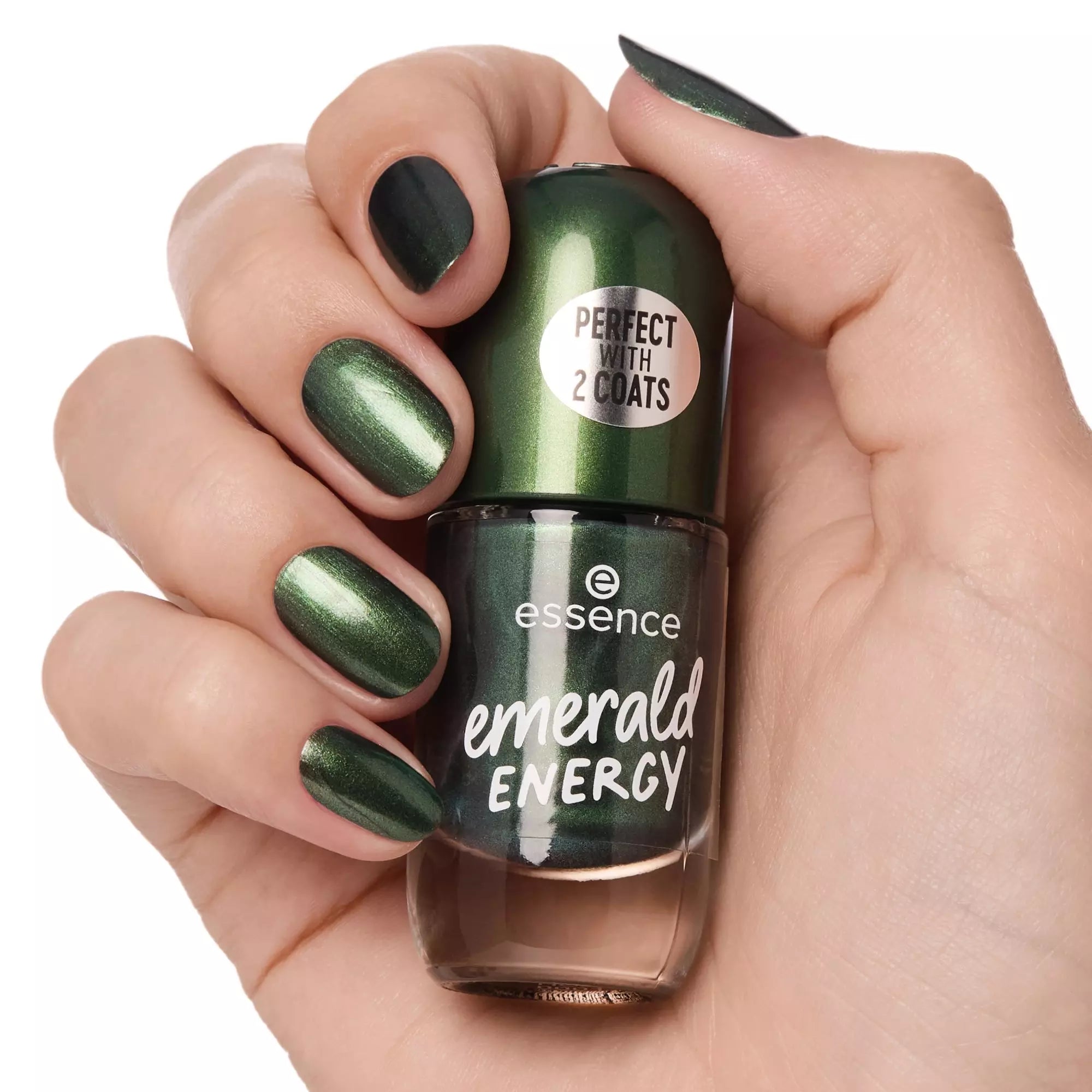 Essence Gel Nail Colour 73 Emerald Energy Essence Gel Nail Colour 73 Emerald Energy