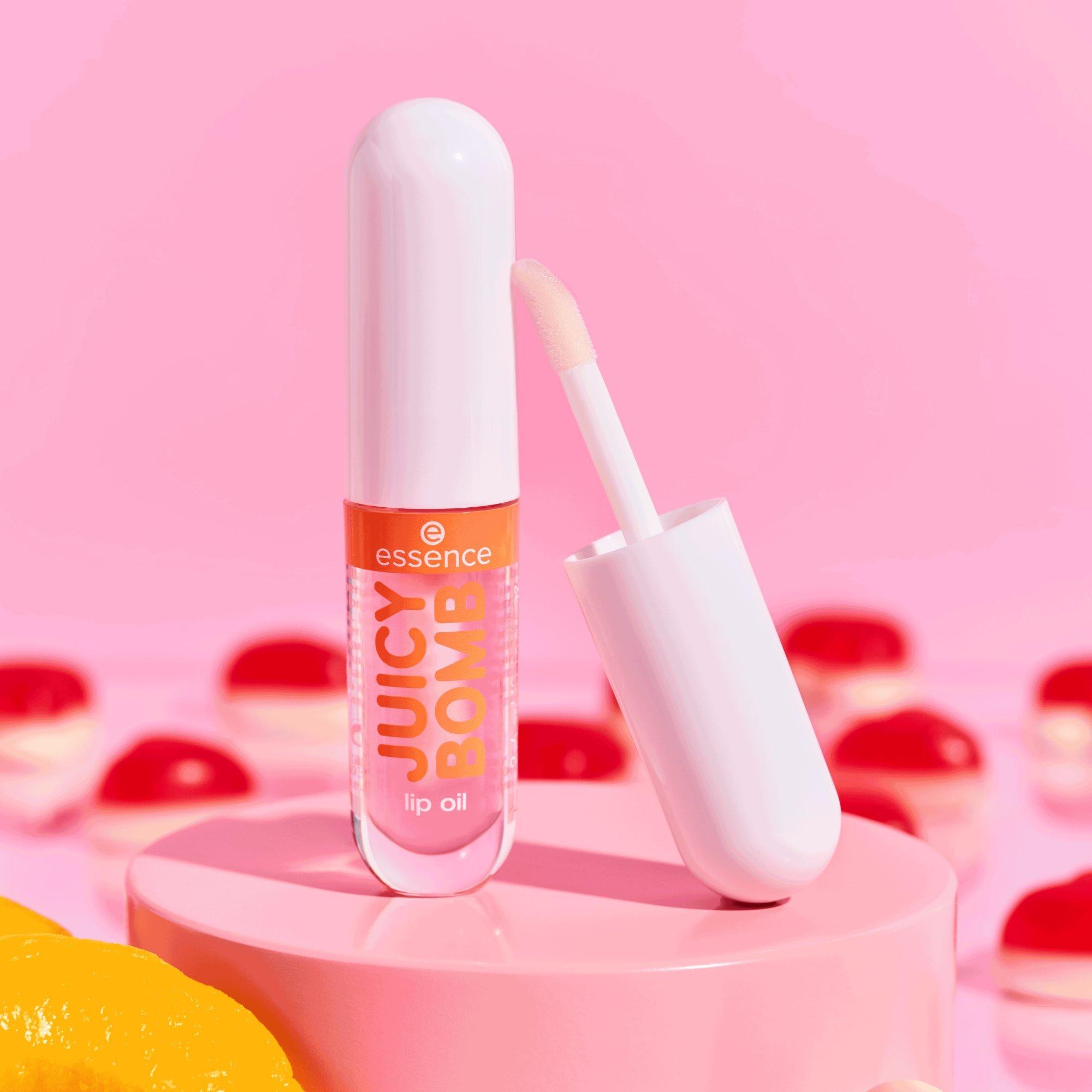 Essence Juicy Bomb Party Lip Oil 01 Peach Perfect Essence Juicy Bomb Party Lip Oil 01 Peach Perfect