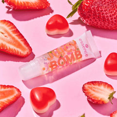 Essence Juicy Bomb Party Shiny Lip Gloss 05 Strawberry Sprinkles