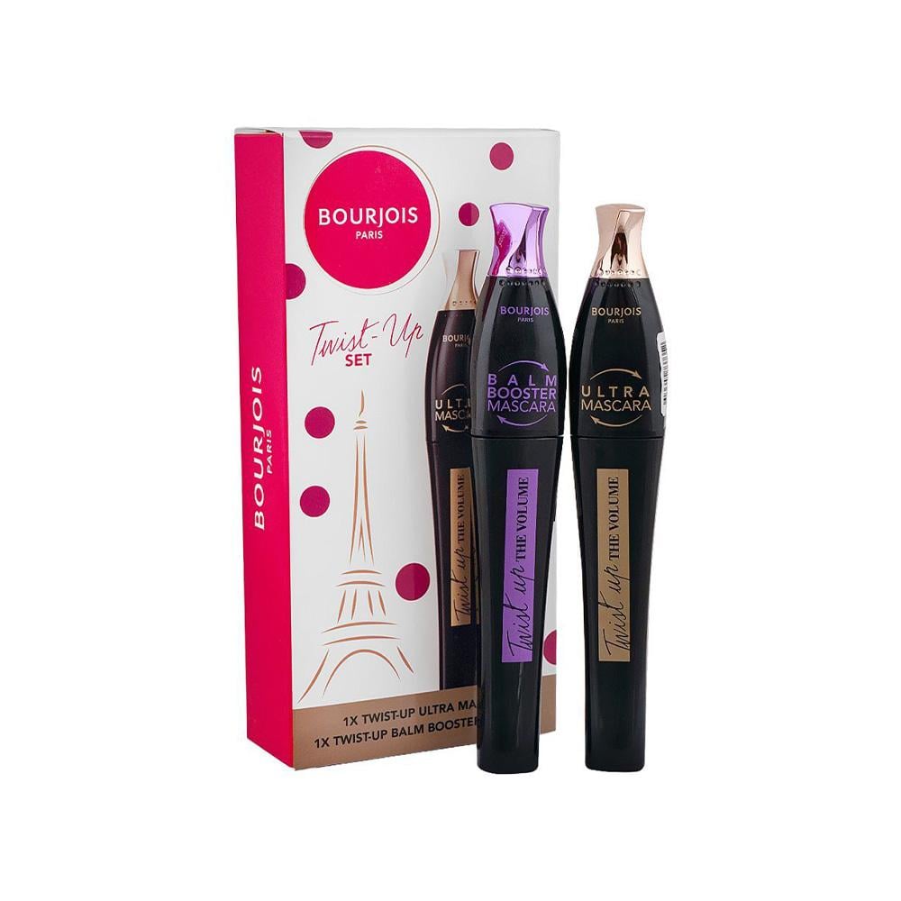Bourjois Twist Up Set Ultra Mascara & Balm Booster Mascara Bourjois Twist Up Set Ultra Mascara & Balm Booster Mascara