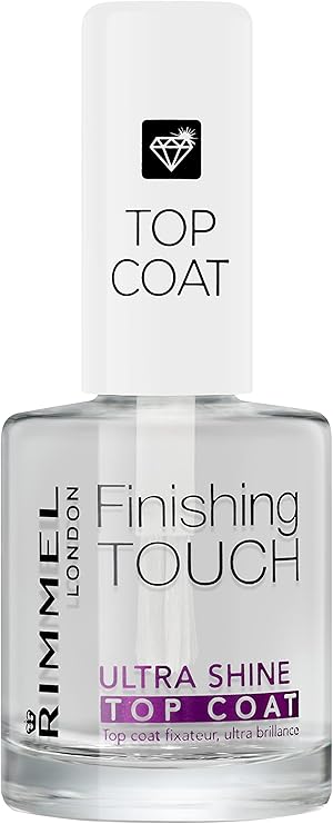 Rimmel 60Sec Nail Polish Ultra Shine Finishing Touch Top Coat
