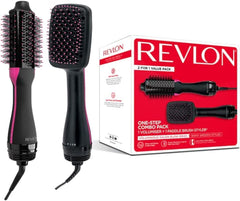 Revlon RVDR5282 One-Step Combo Pack 1 Volumiser + Paddle Brush Styler