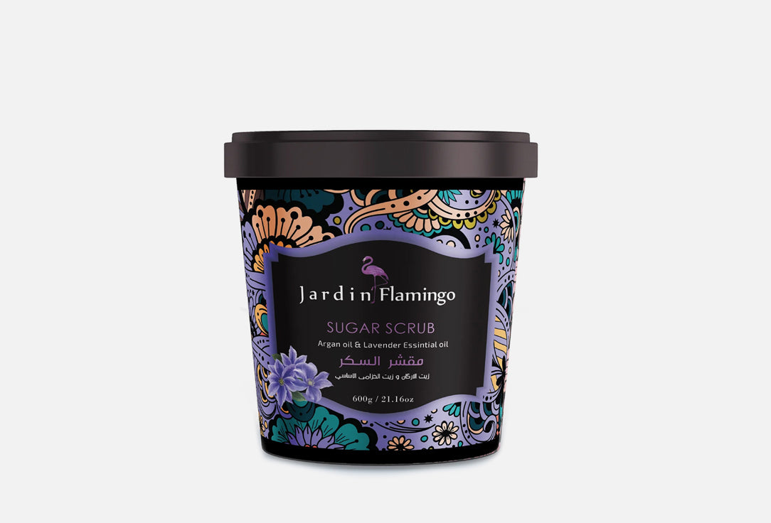 Sugar Scrub Argan Oil & Lavender 600g