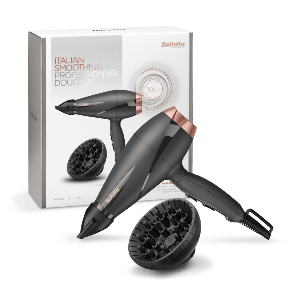 Babyliss AC Dryer 2100 DIF IONIC GREYPINK 6709SDE Babyliss AC Dryer 2100 DIF IONIC GREYPINK 6709SDE
