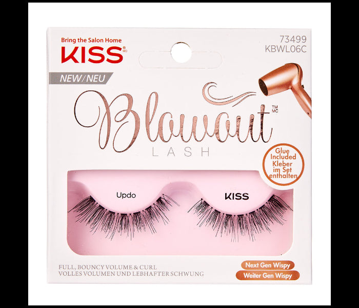 Kiss Blowout Lash Updo