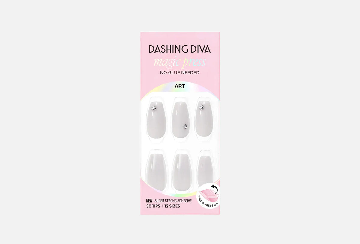 Dashing Diva Magic Press Pearl Grey