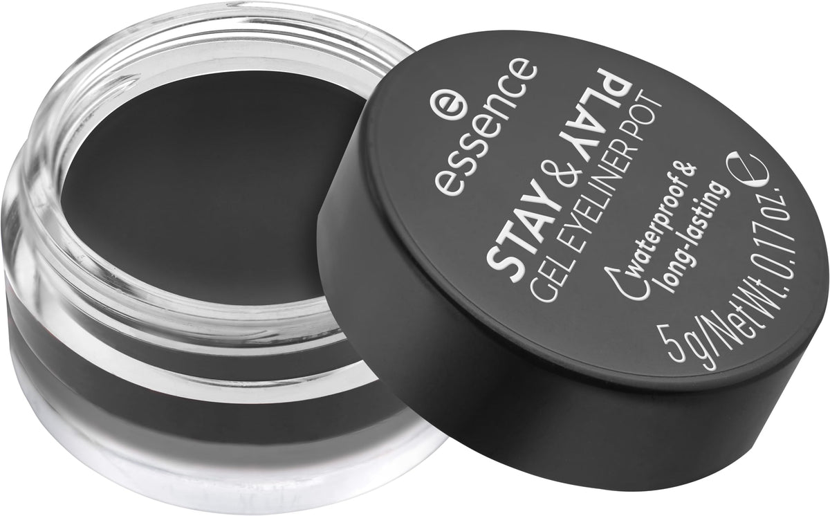 Essence Stay & Play 02 Brown Gel Eyeliner Pot