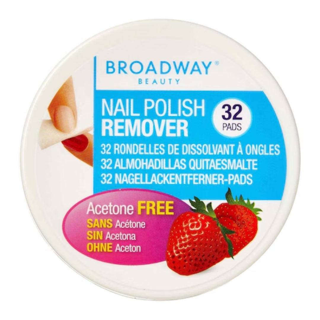 Kiss Nail Polish Remover Pads Strawberry