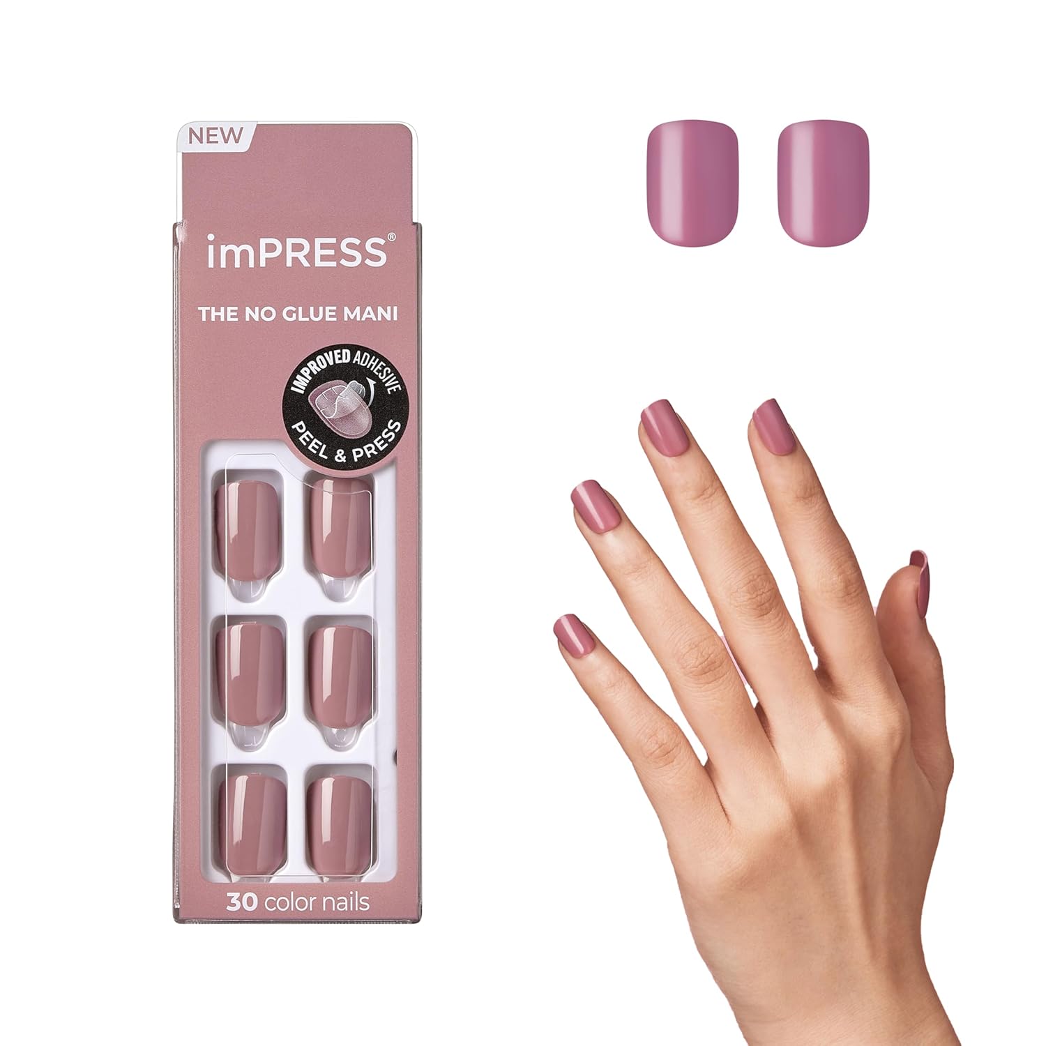 Kiss Impress Color Nails Petal Pink Kiss Impress Color Nails Petal Pink