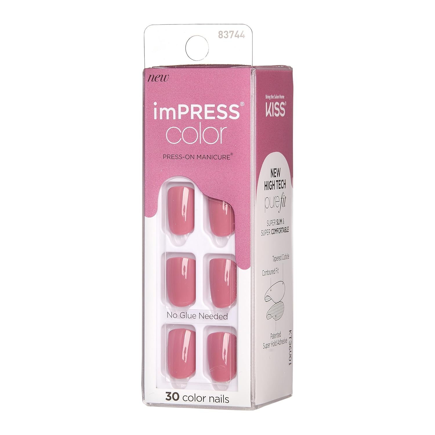 Kiss Impress Color Nails Petal Pink