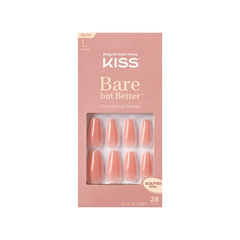 Kiss Bare But Better Nails Long Coffin BN03C