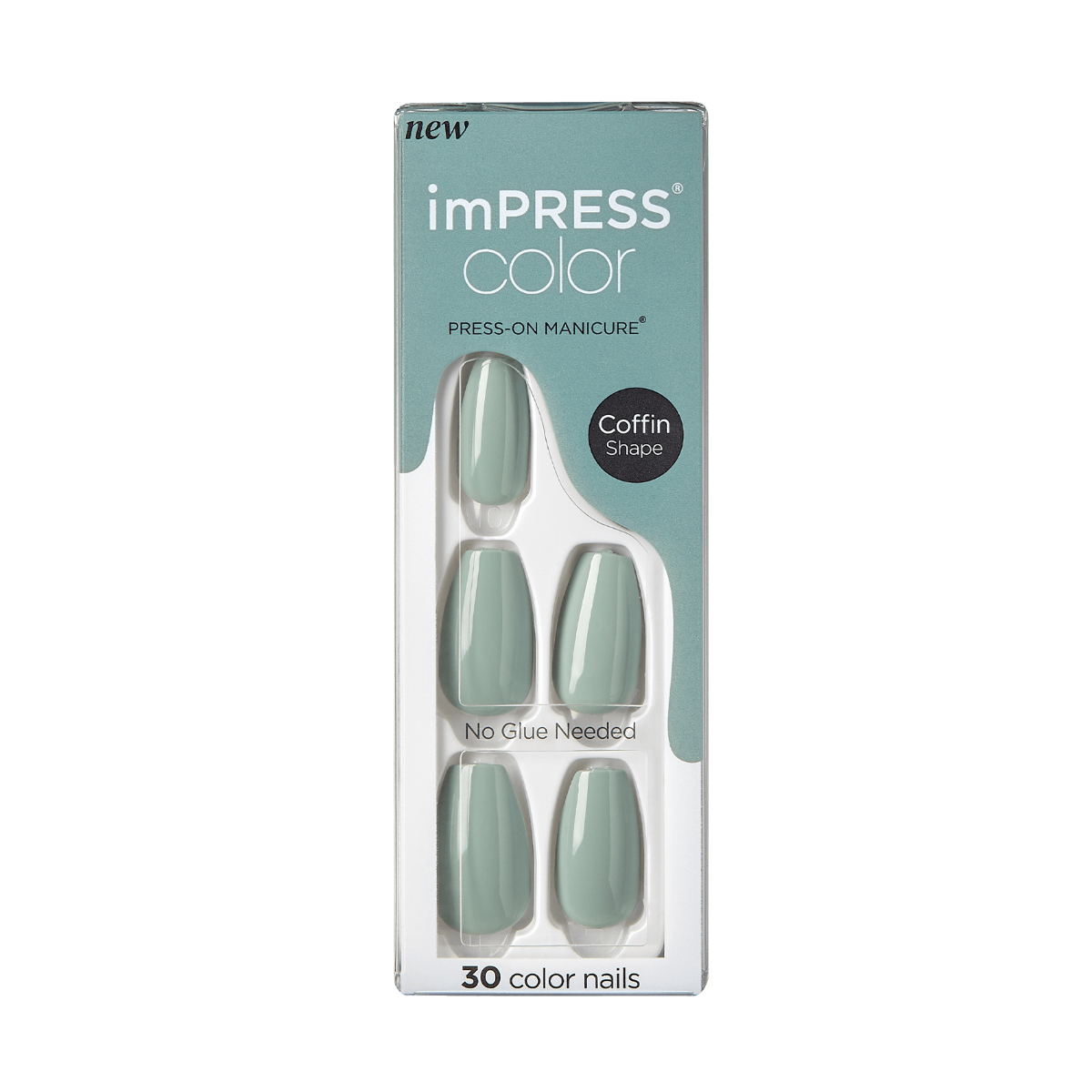 Kiss Impress Color Medium Coffin IMC512C Kiss Impress Color Medium Coffin IMC512C