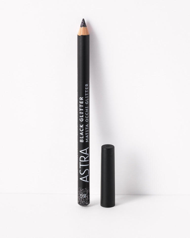 Astra Eye Pencil Glitter Black