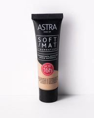 Astra Soft Mat Foundation Honey