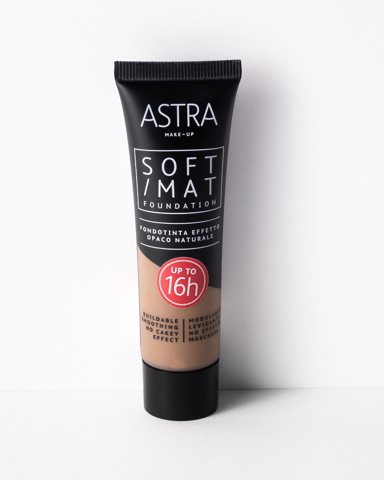 Astra Soft Mat Foundation Choco Astra Soft Mat Foundation Choco