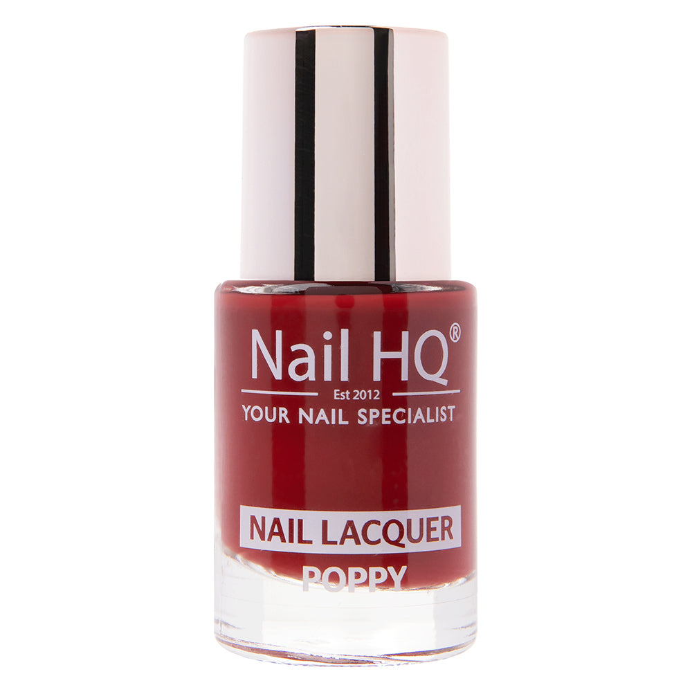 Nail HQ Nail Polish Poppy 10ml Nail HQ Nail Polish Poppy 10ml