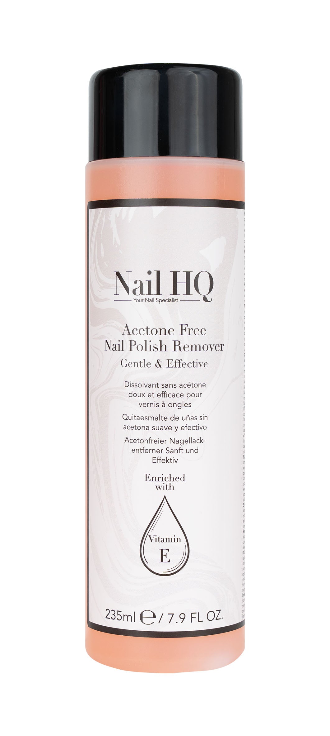 Nail HQ Acetone Free Nail Polish Remover - 235ml Nail HQ Acetone Free Nail Polish Remover - 235ml