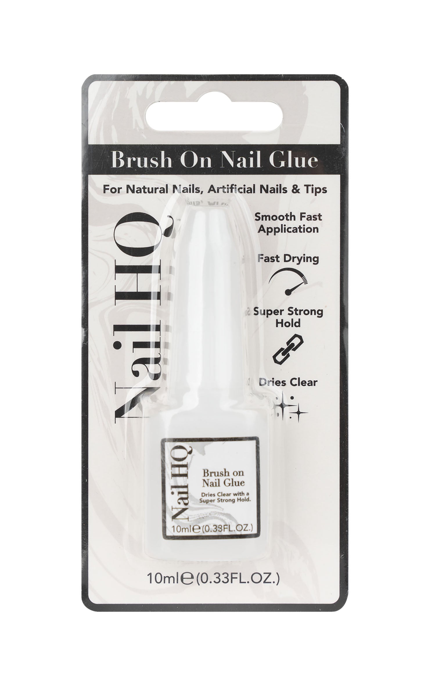 Nail HQ Brush on Nail Glue - 10ml Nail HQ Brush on Nail Glue - 10ml
