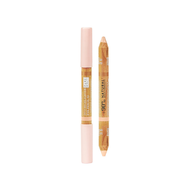 Astra Pure Beauty Duo Highlighter 02 Peach Crumble Astra Pure Beauty Duo Highlighter 02 Peach Crumble