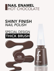 Flormar Nail Enamel 428 Hot Chocolate