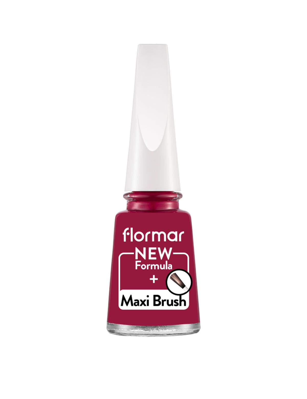 Flormar Nail Enamel 482 Exprsve Blkbrry New