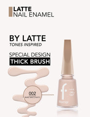 Flormar Latte Nail Enamel 002 Bare Macchiato