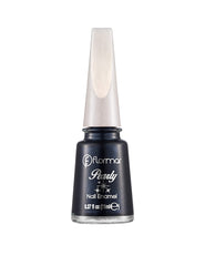 Flormar Pearly Nail Enamel Pl398 Blue Black New 11Ml