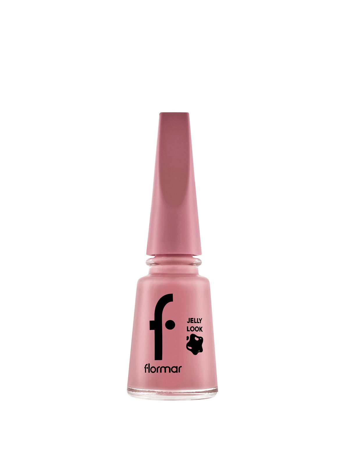 Flormar  Jelly Look Nail Enamel 53 Drained Rose  11