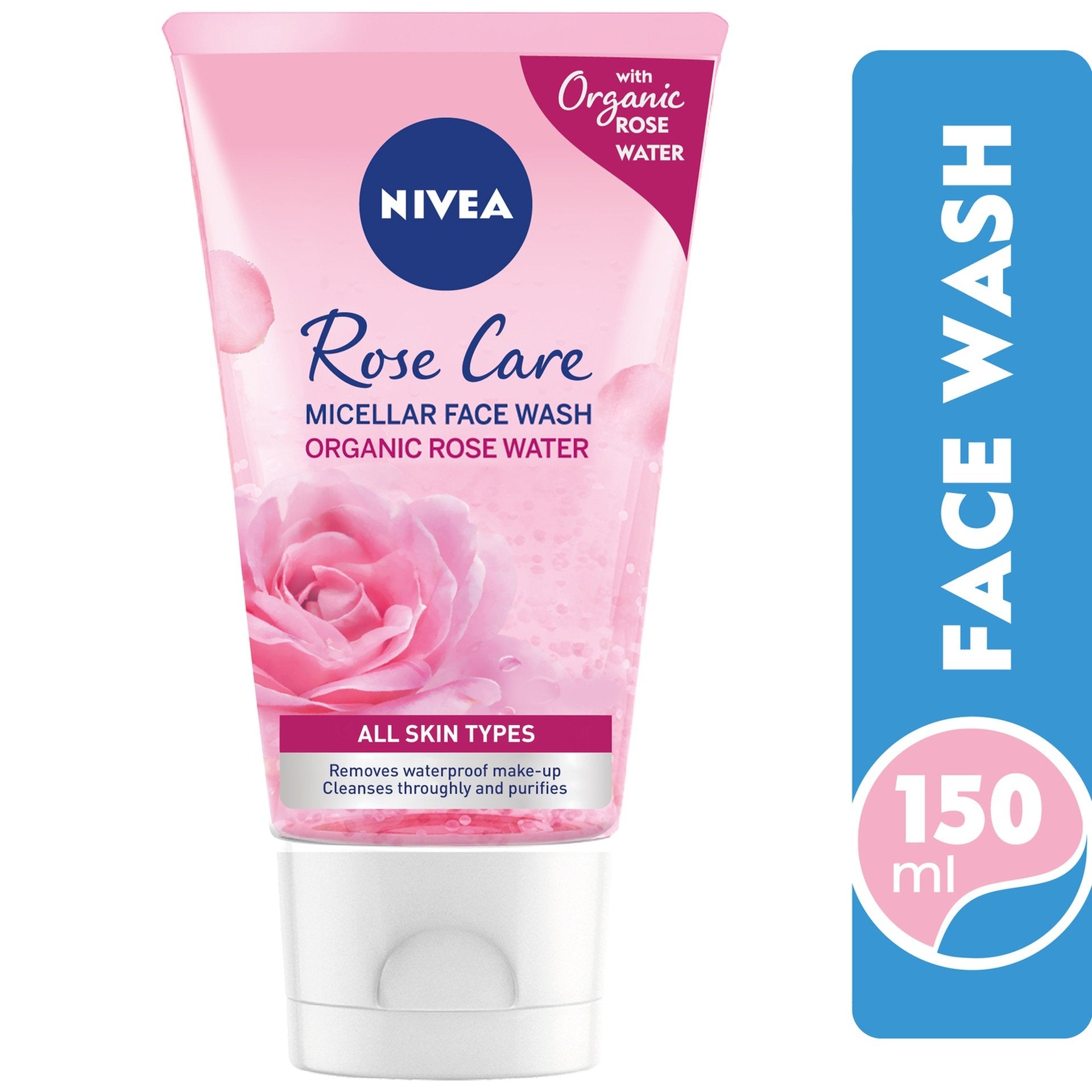 Nivea Rose Care Micellar Face Wash 150 ml Nivea Rose Care Micellar Face Wash 150 ml