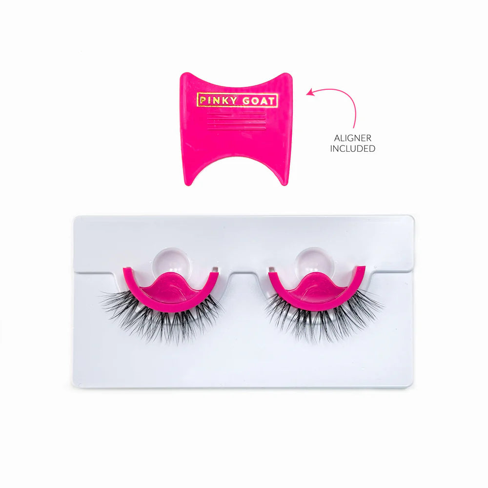 Pinky Goat - Lola Preglued Lashes Pinky Goat - Lola Preglued Lashes