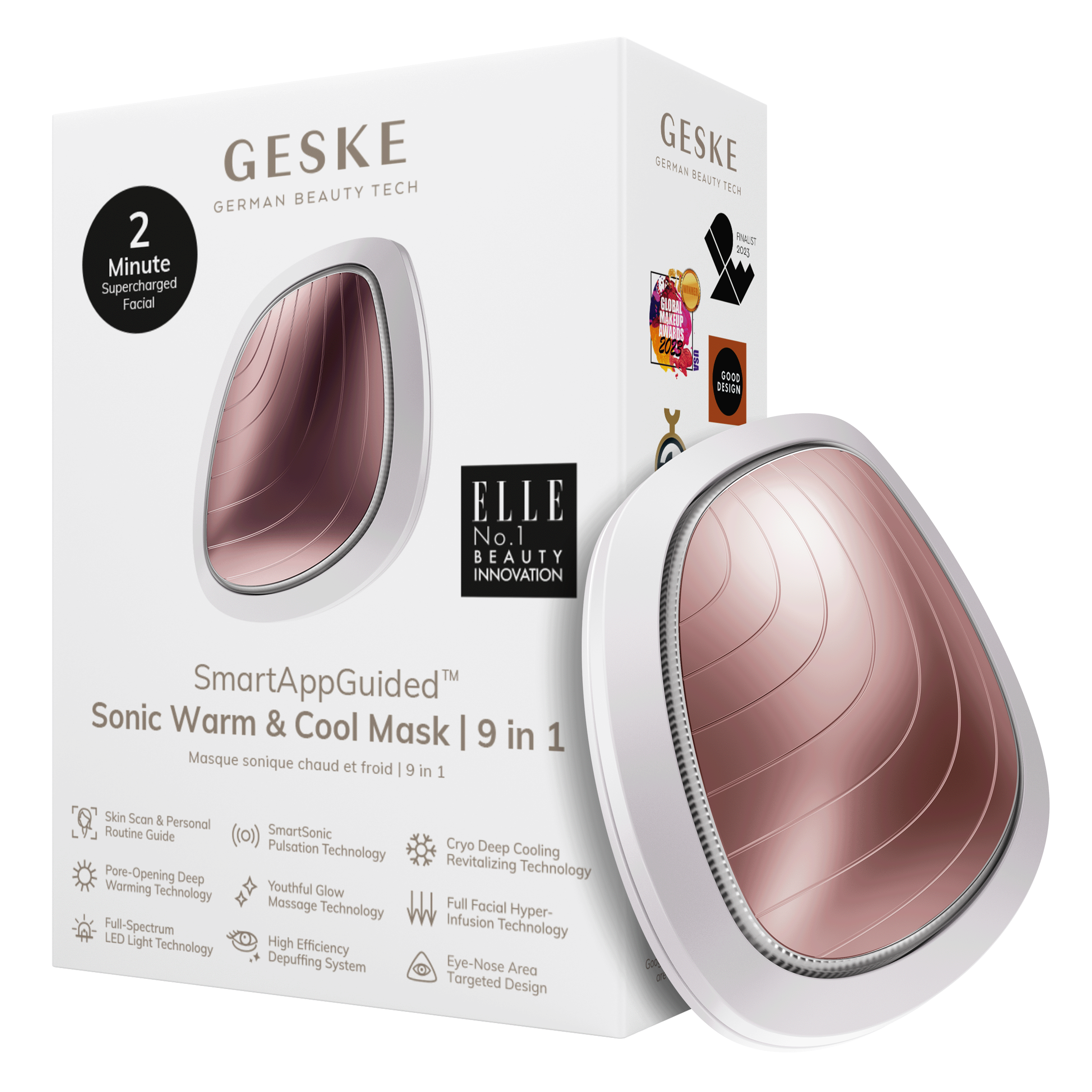 GESKE Sonic Warm Cool Mask 9 in 1 - Starlight GESKE Sonic Warm Cool Mask 9 in 1 - Starlight