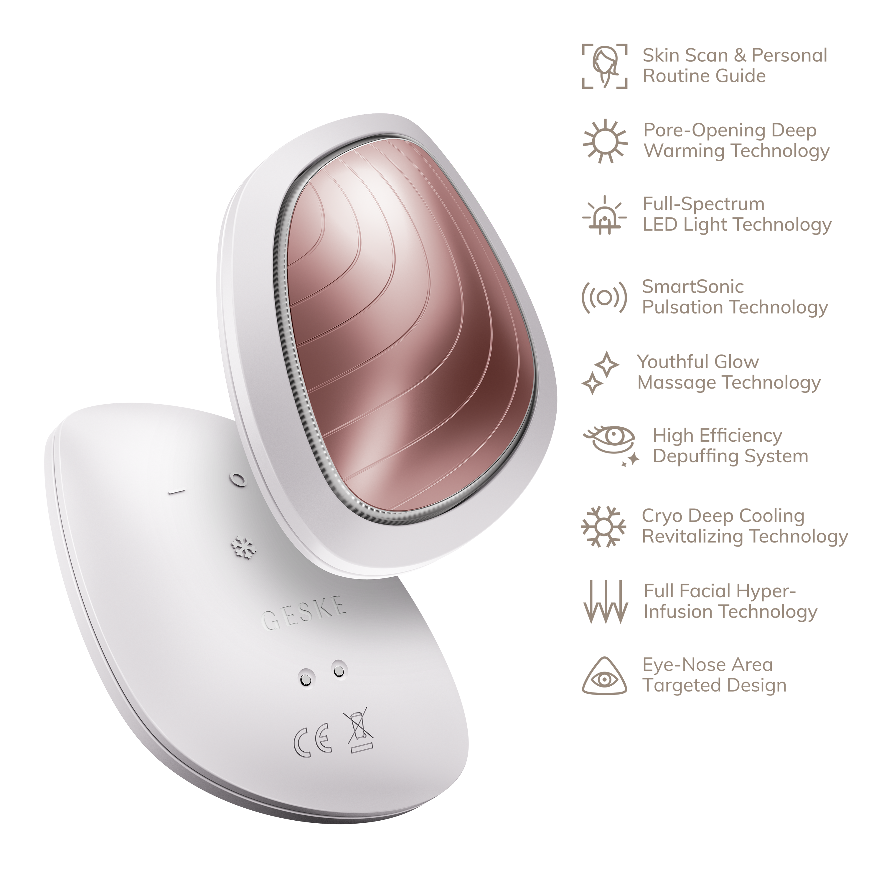 GESKE Sonic Warm Cool Mask 9 in 1 - Starlight GESKE Sonic Warm Cool Mask 9 in 1 - Starlight