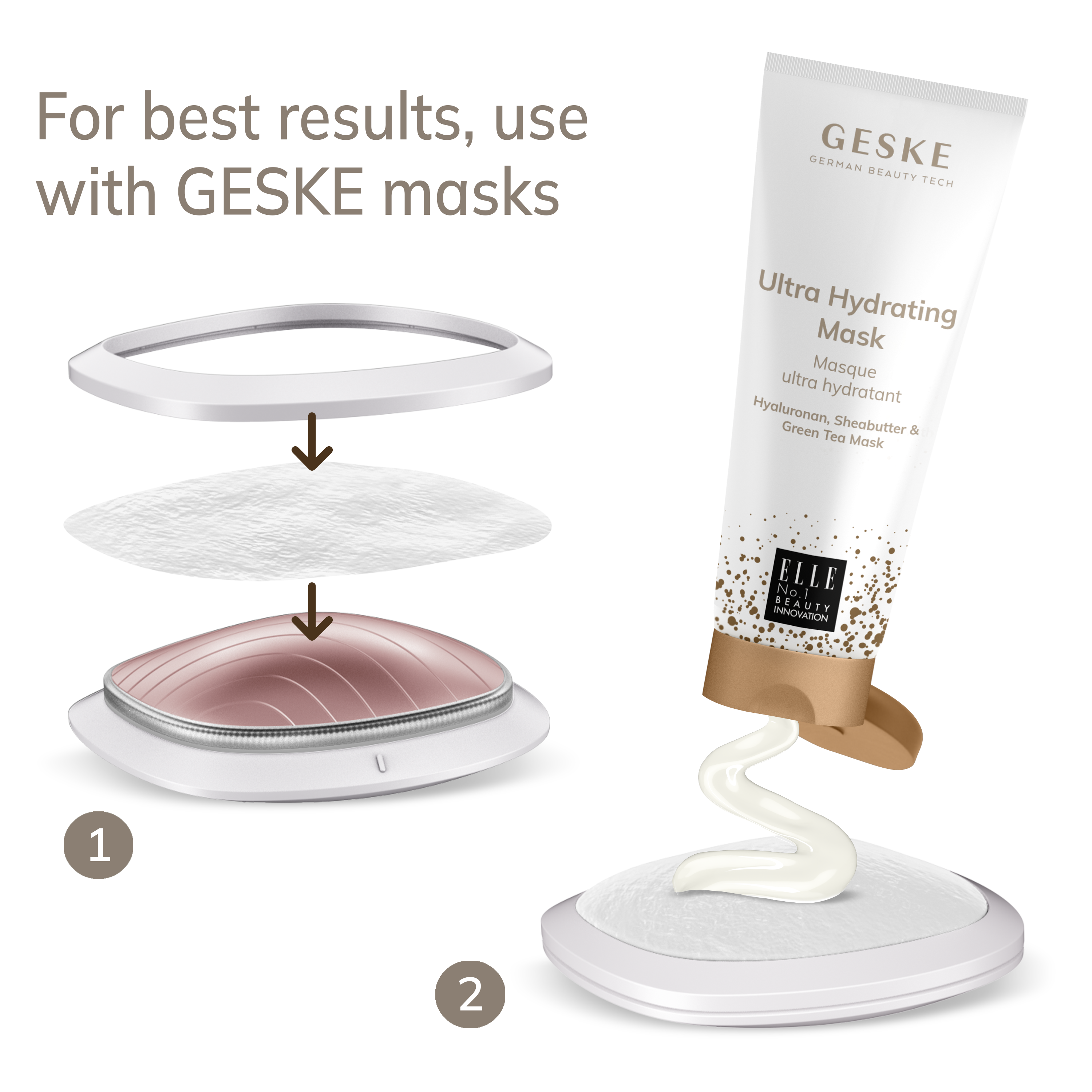 GESKE Sonic Warm Cool Mask 9 in 1 - Starlight GESKE Sonic Warm Cool Mask 9 in 1 - Starlight