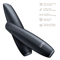 GESKE Touchless Magnetic Peeling Mask 5 in 1 - Black