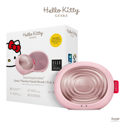 GESKE Sonic Thermo Facial Brush 5 in 1 - PInk