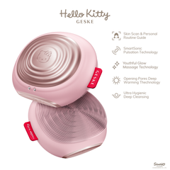 GESKE Sonic Thermo Facial Brush 5 in 1 - PInk