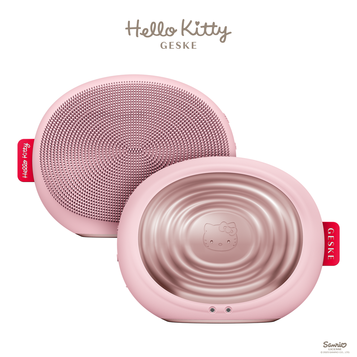 GESKE Sonic Thermo Facial Brush 5 in 1 - PInk