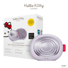 GESKE Sonic Thermo Facial Brush 5 in 1 - Purple